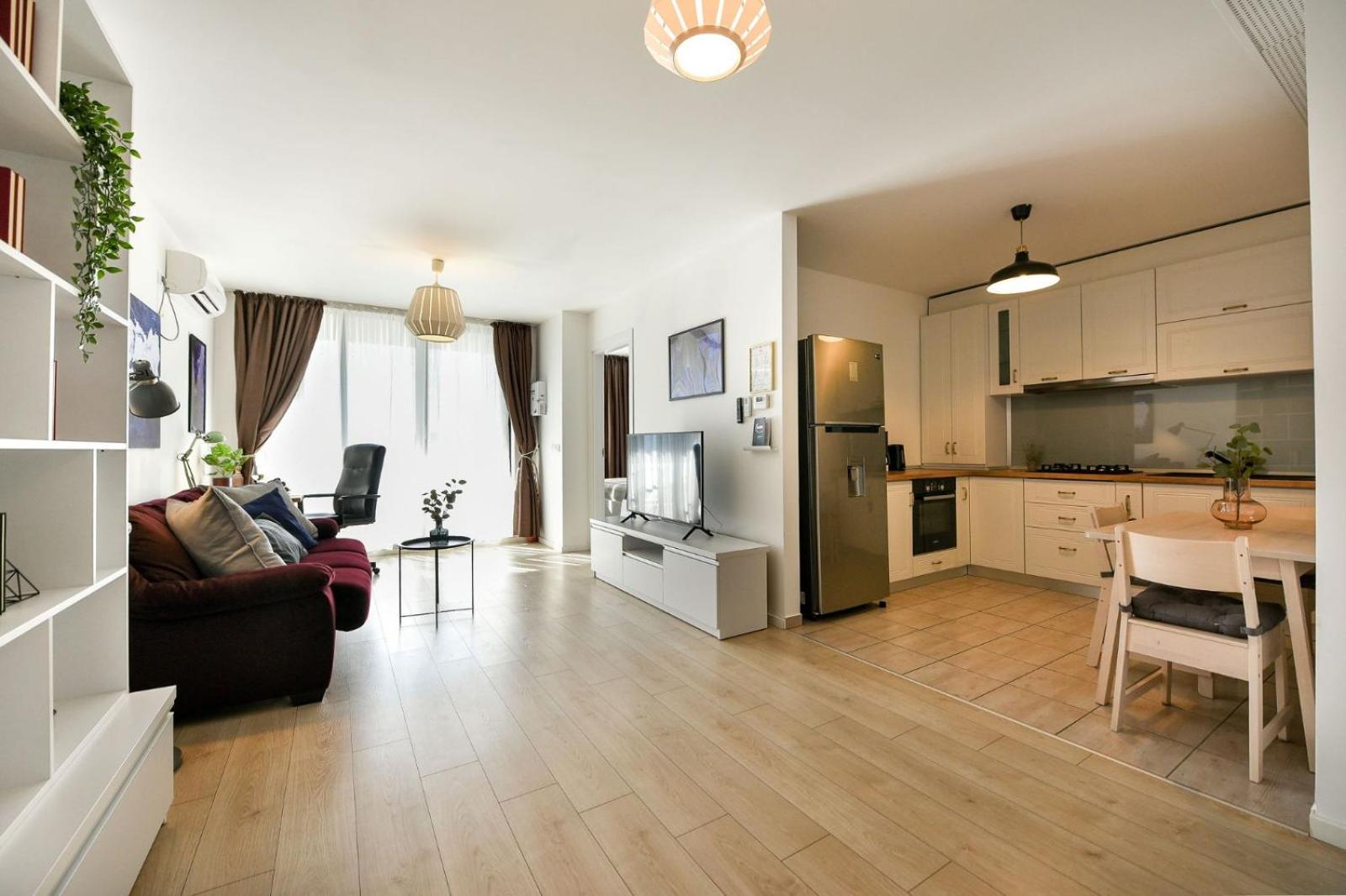 ブカレストWonderfull 1Br Aviatieiアパートメント エクステリア 写真
